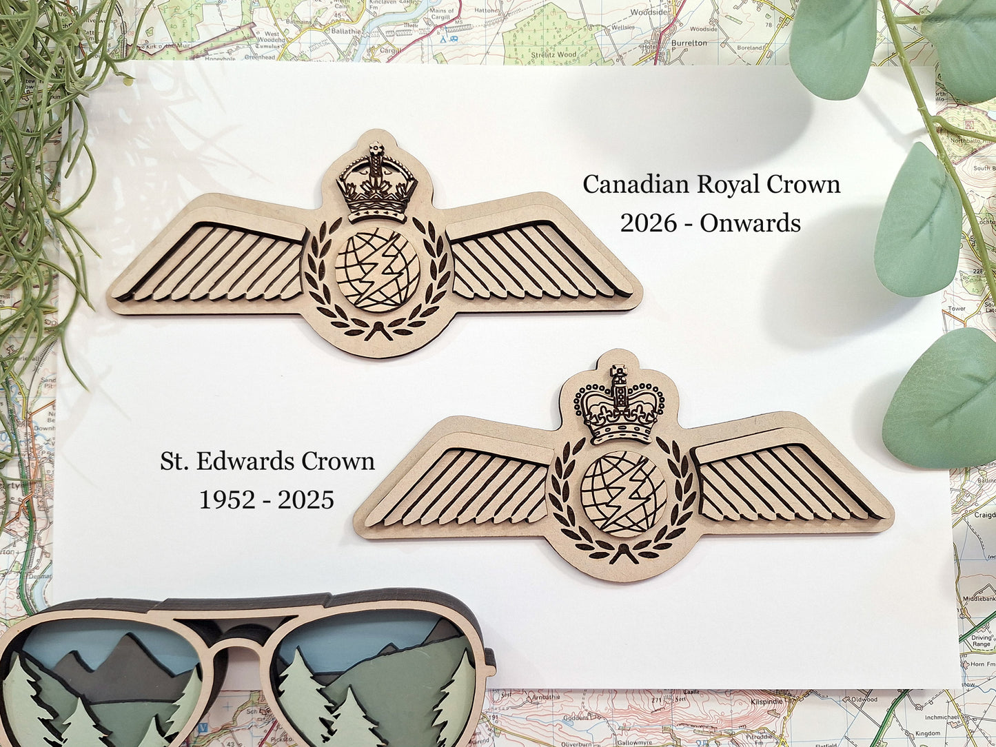 RCAF ACSO custom aviator wings