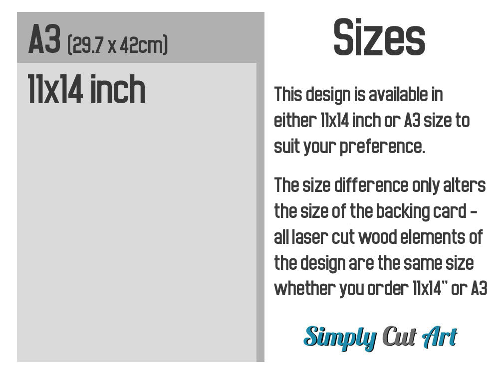 P-51D Mustang Luftfahrtkunst - GROSS