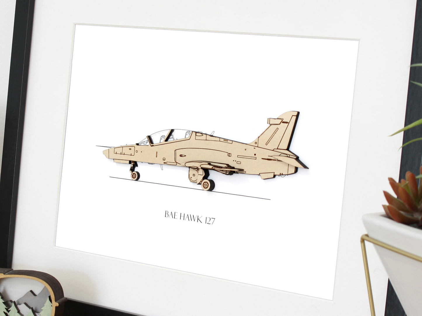 BAE Hawk 127 blueprint art
