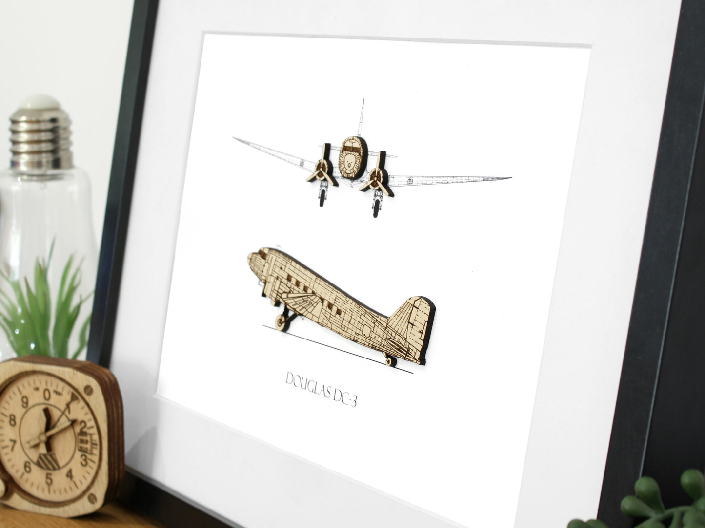 Douglas DC-3 aviation art
