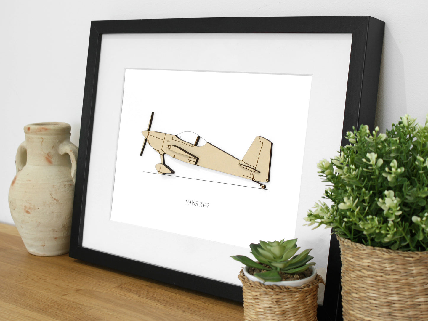 Vans RV-7 blueprint art