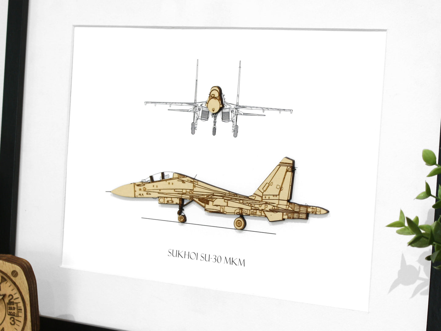 Sukhoi Su-30 MKM aviation art
