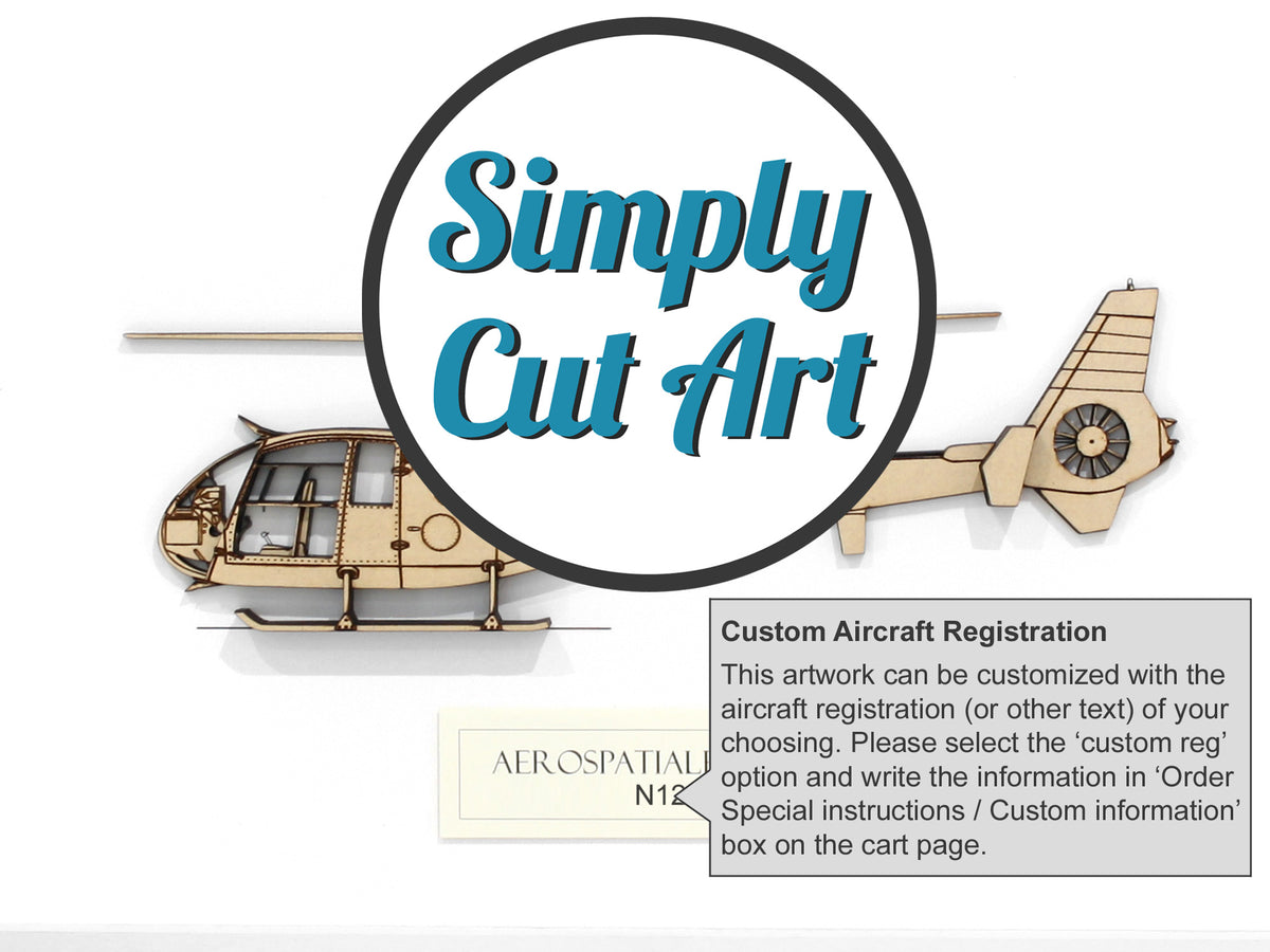 Art de l'hélicoptère Gazelle de l'Aérospatiale