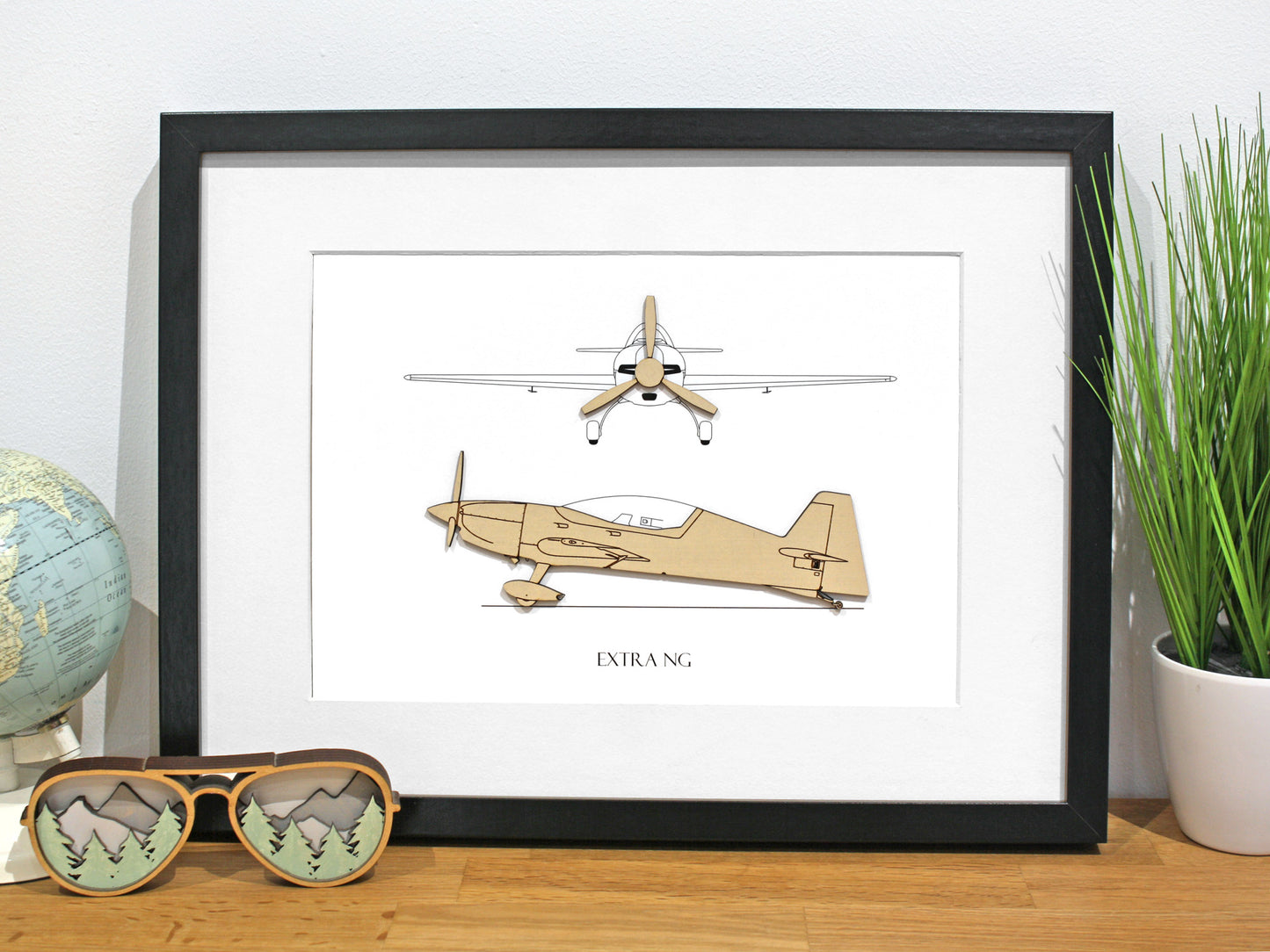 Extra NG aviation art