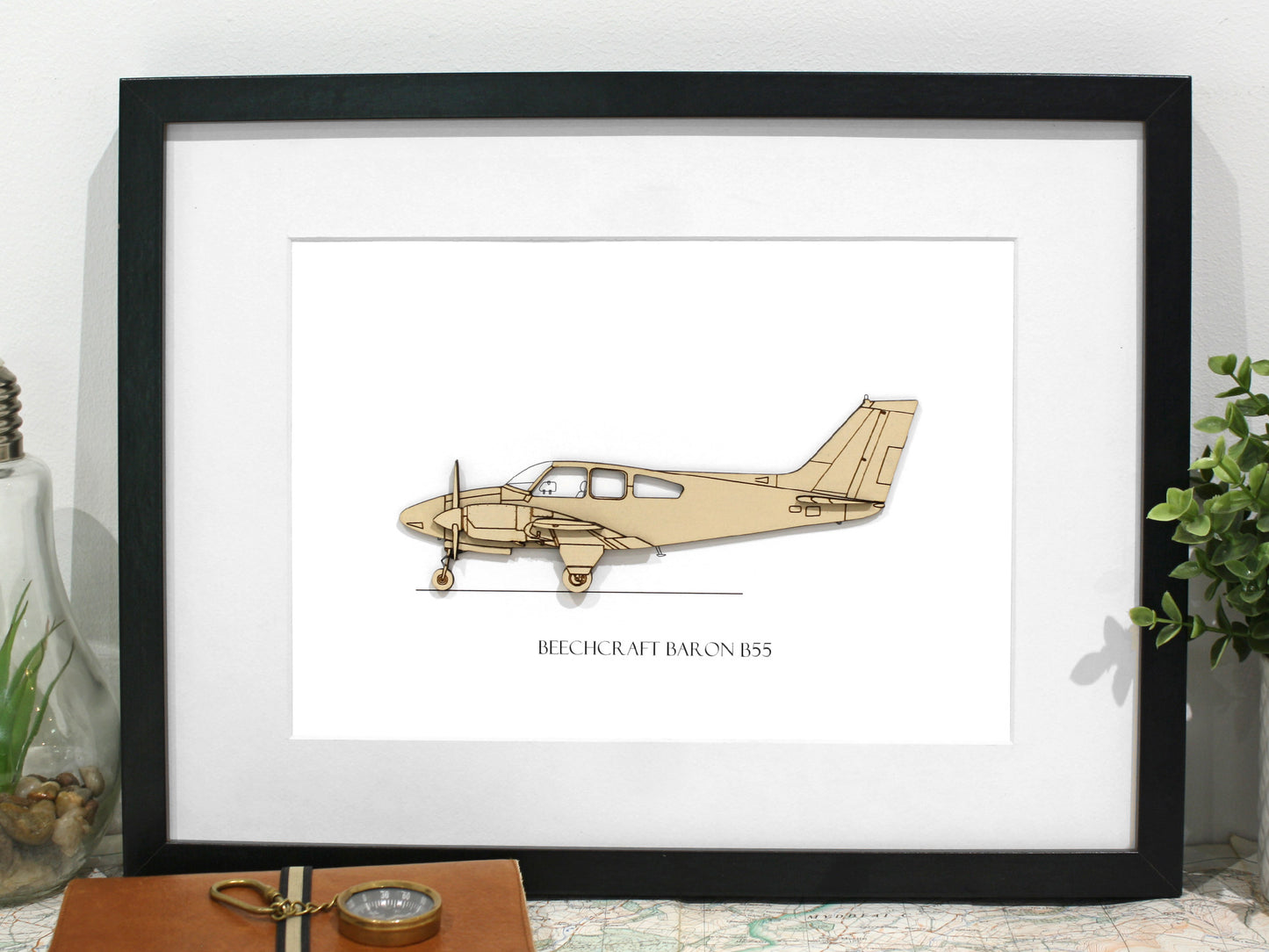 Beechcraft Baron B55 aviation gift