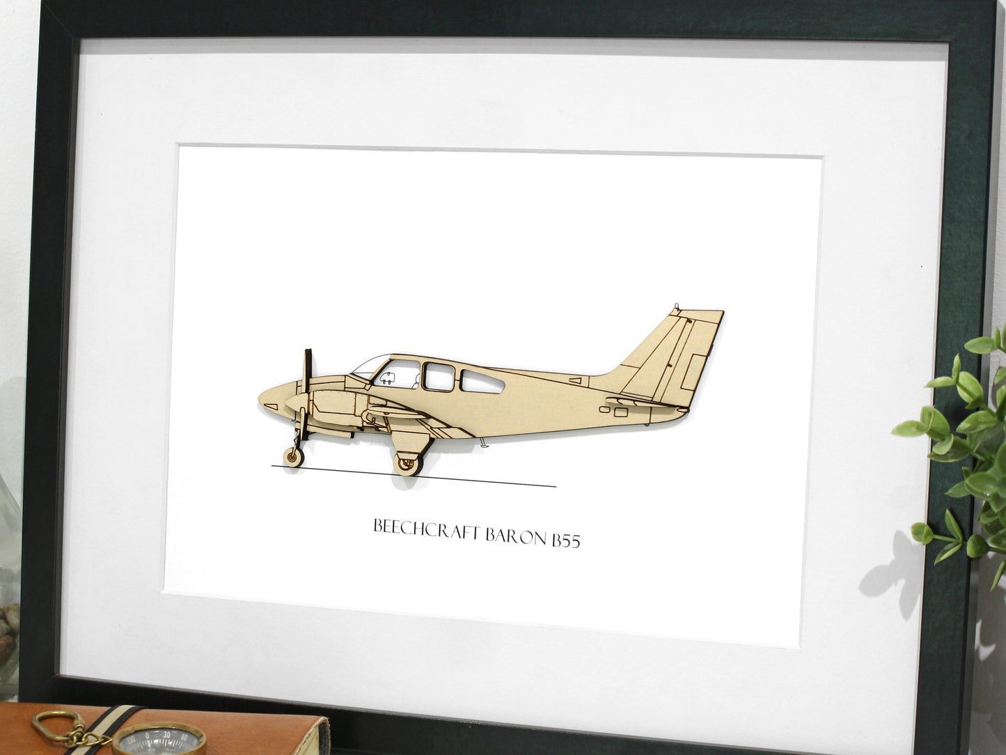 Beechcraft Baron B55 airplane gifts