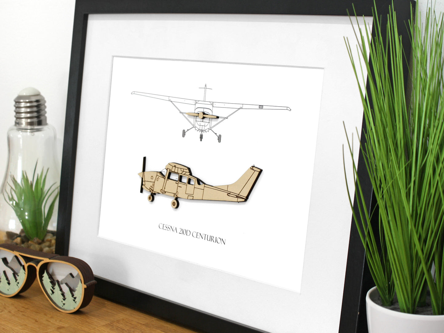 Cessna 210D Centurion aviation decor