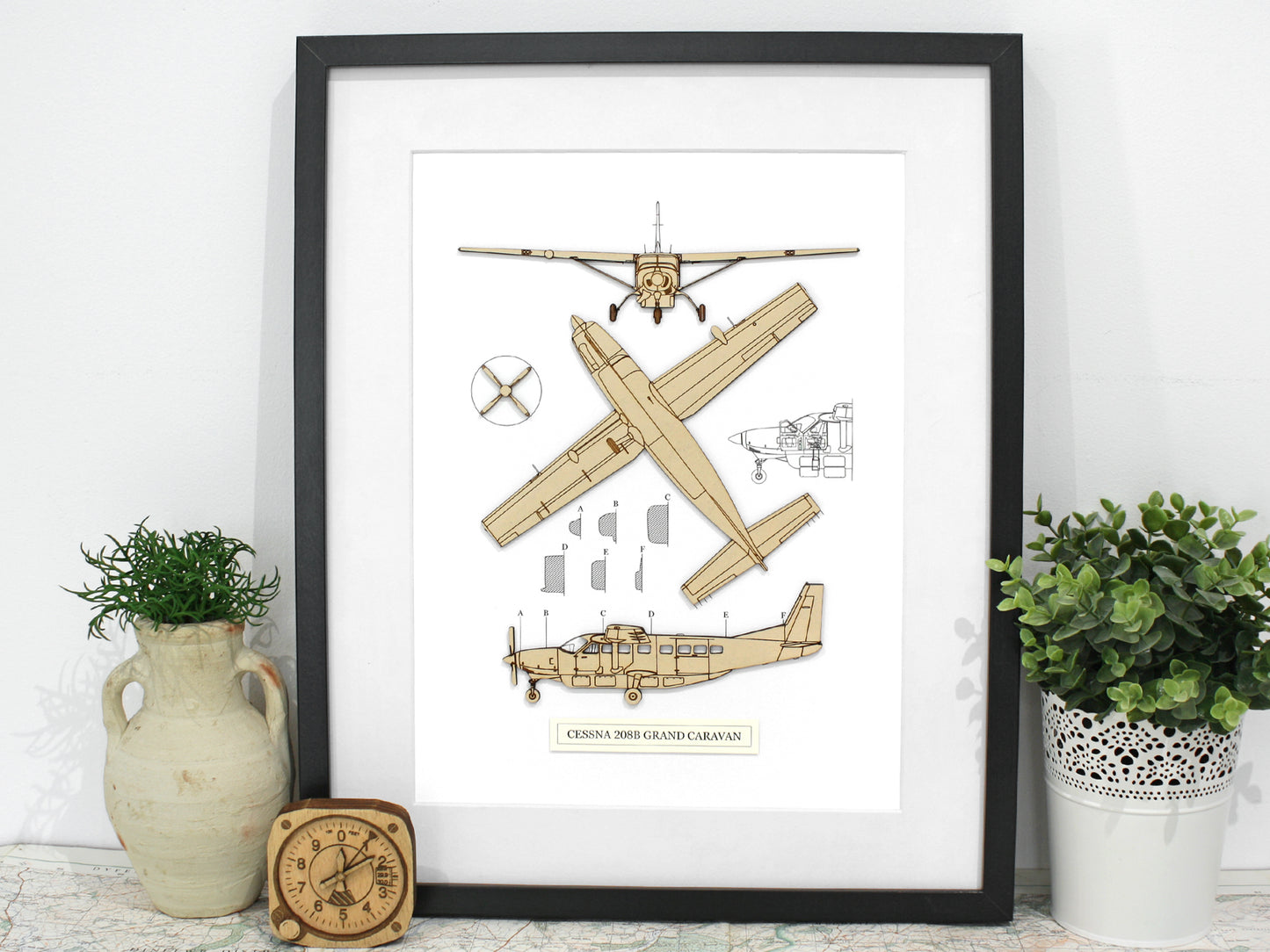 Cessna 208B Grand Caravan aviation art