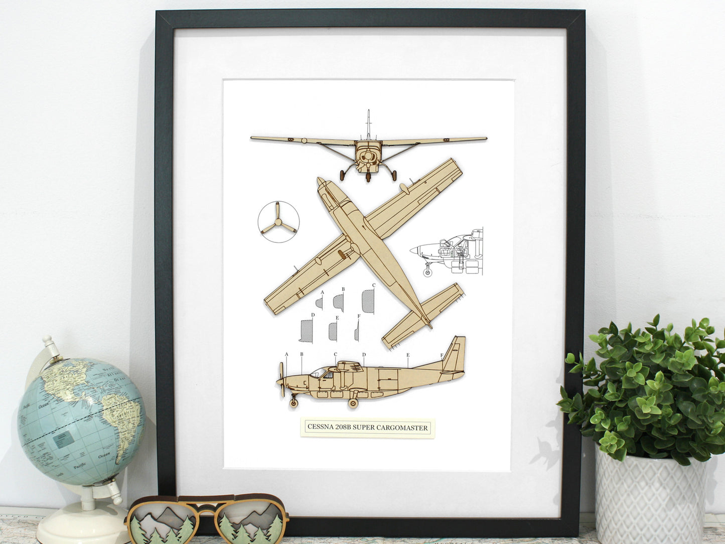Cessna 208B Super Cargomaster pilot gifts