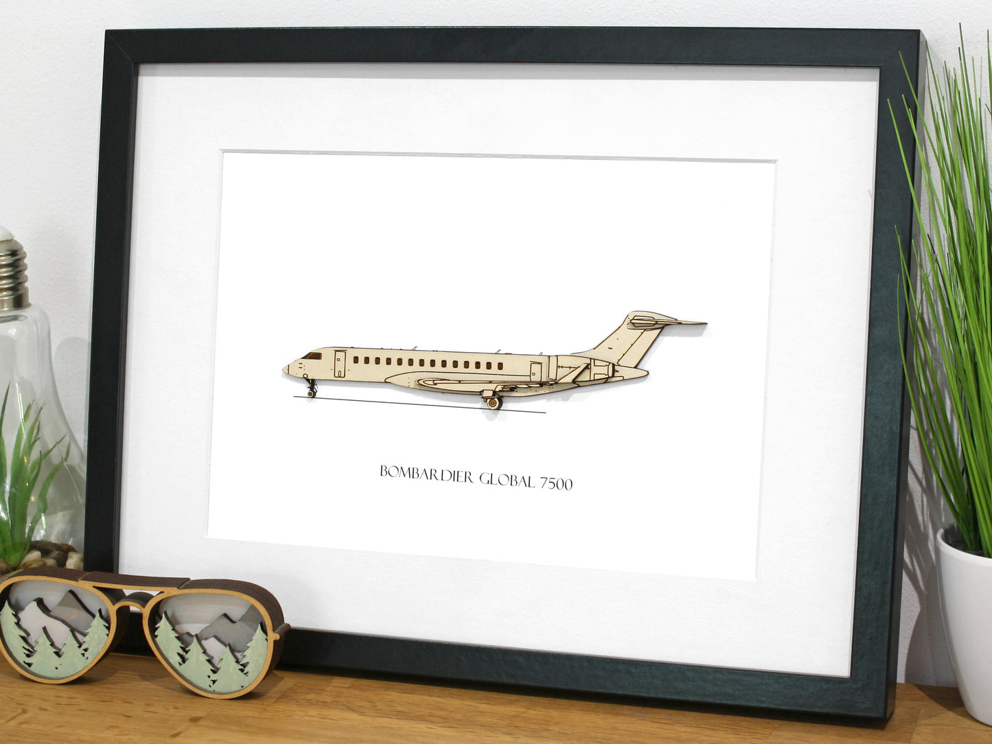 Bombardier Global 7500 aircraft decor