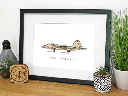 Lockheed Martin F-22 Raptor pilot gifts