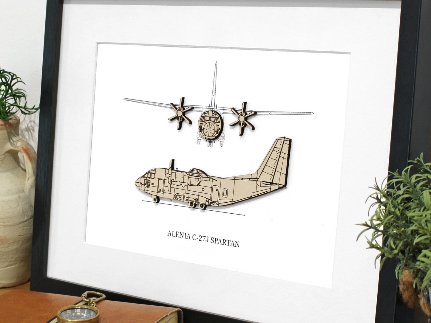 Alenia C-27J Spartan aviation art