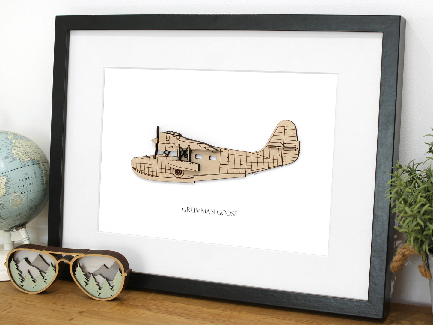 Grumman Goose blueprint art