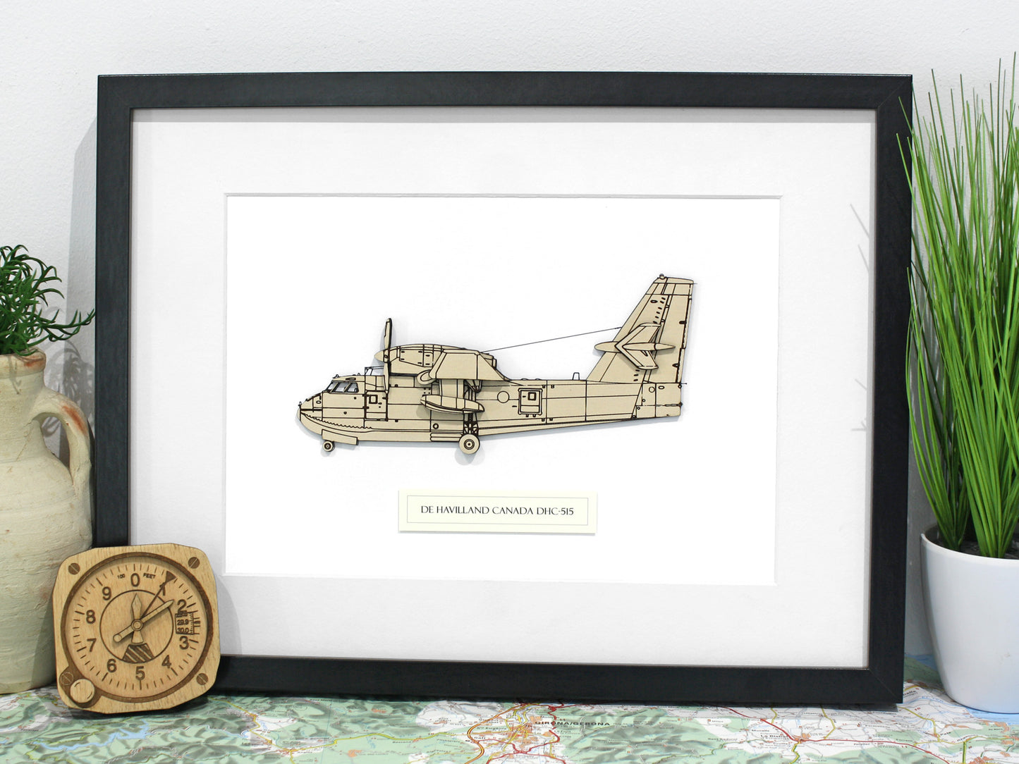 DHC-515 aviation art