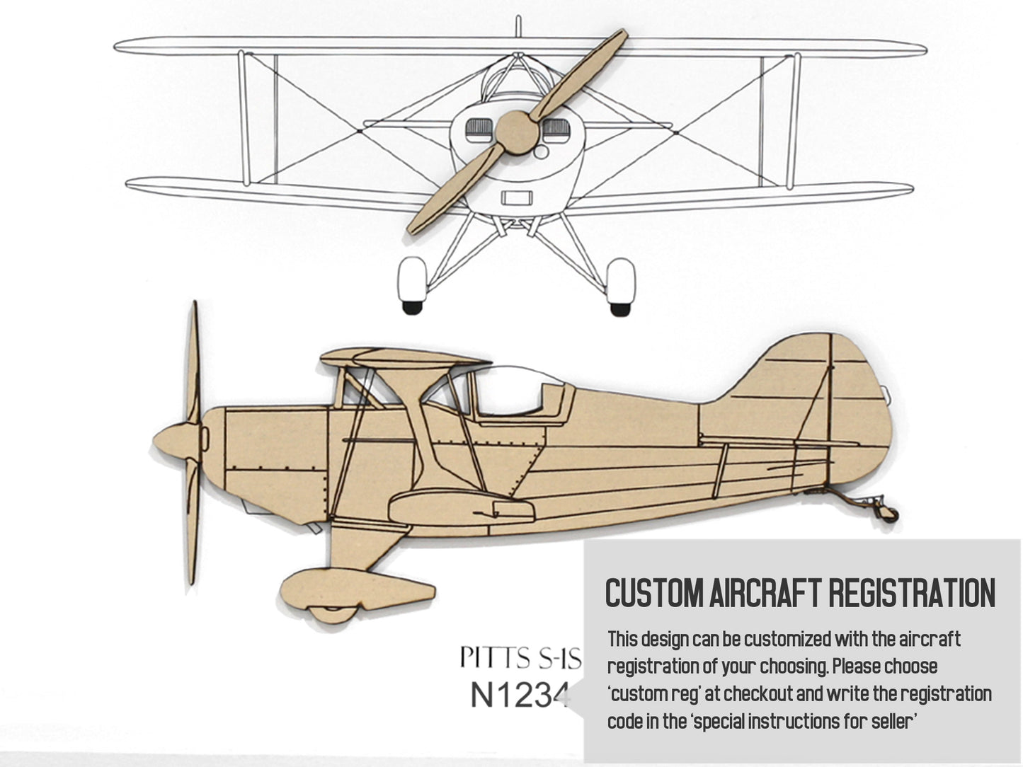 Pitts S-1S biplane gifts