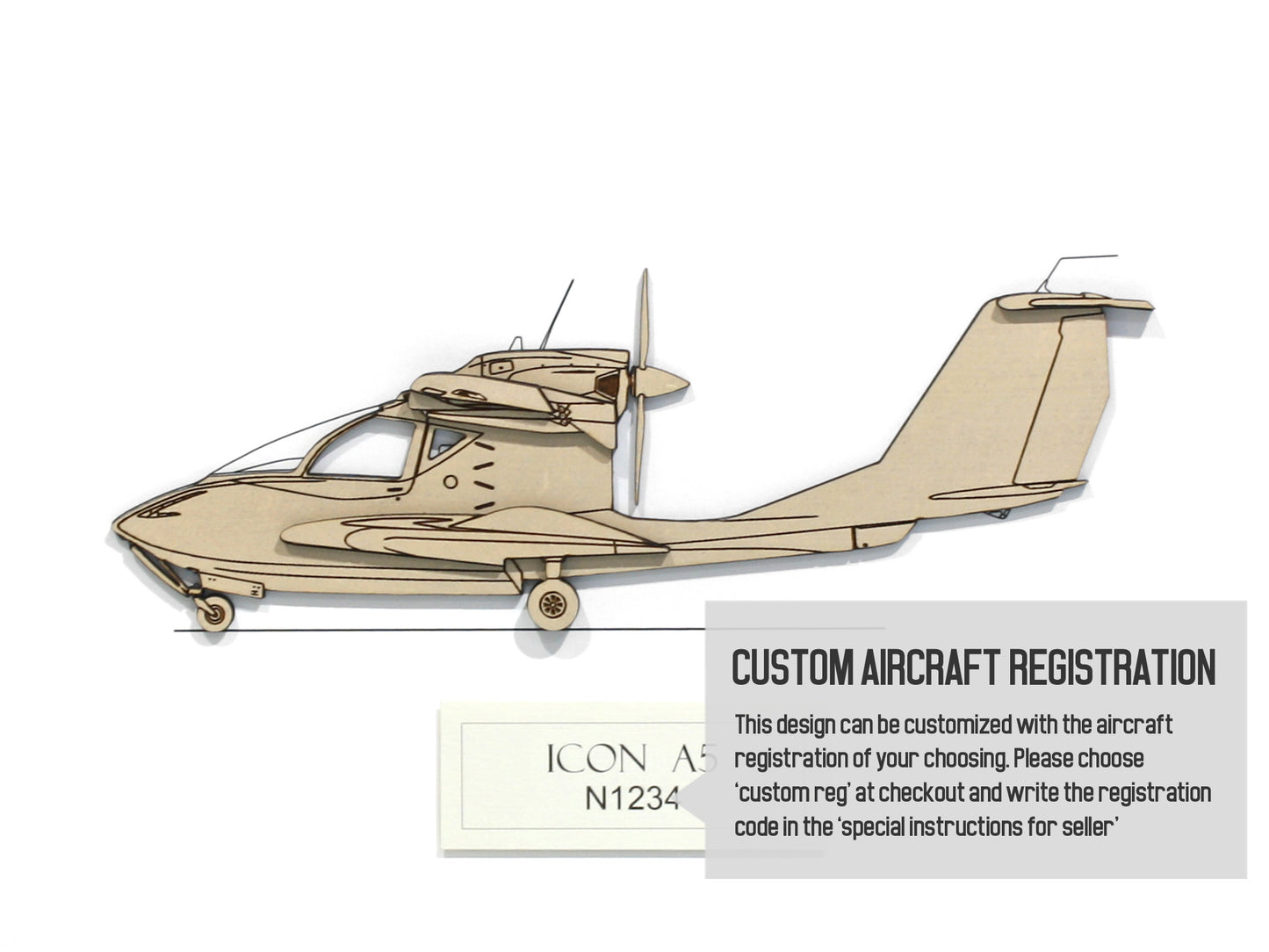 Icon A5 aviation art