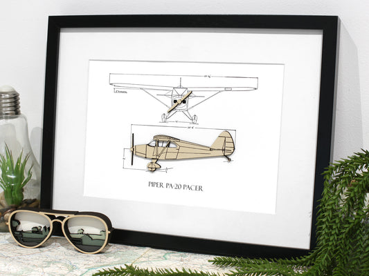 Piper PA-20 Pacer aviation gifts