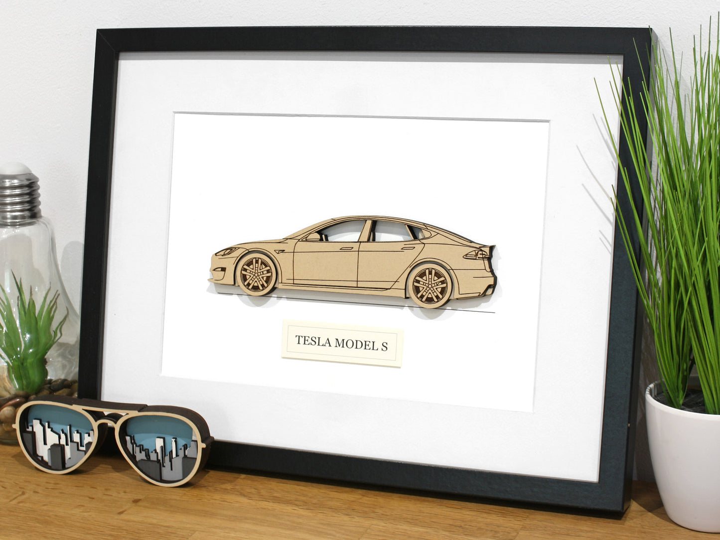 Tesla Model S art
