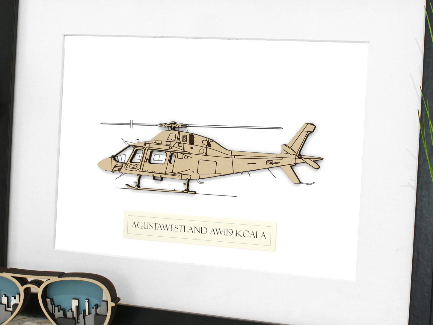 AgustaWestland AW119 Koala blueprint art