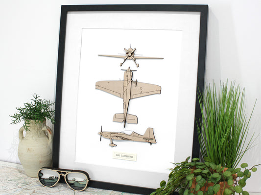GB1 Gamebird aircraft art