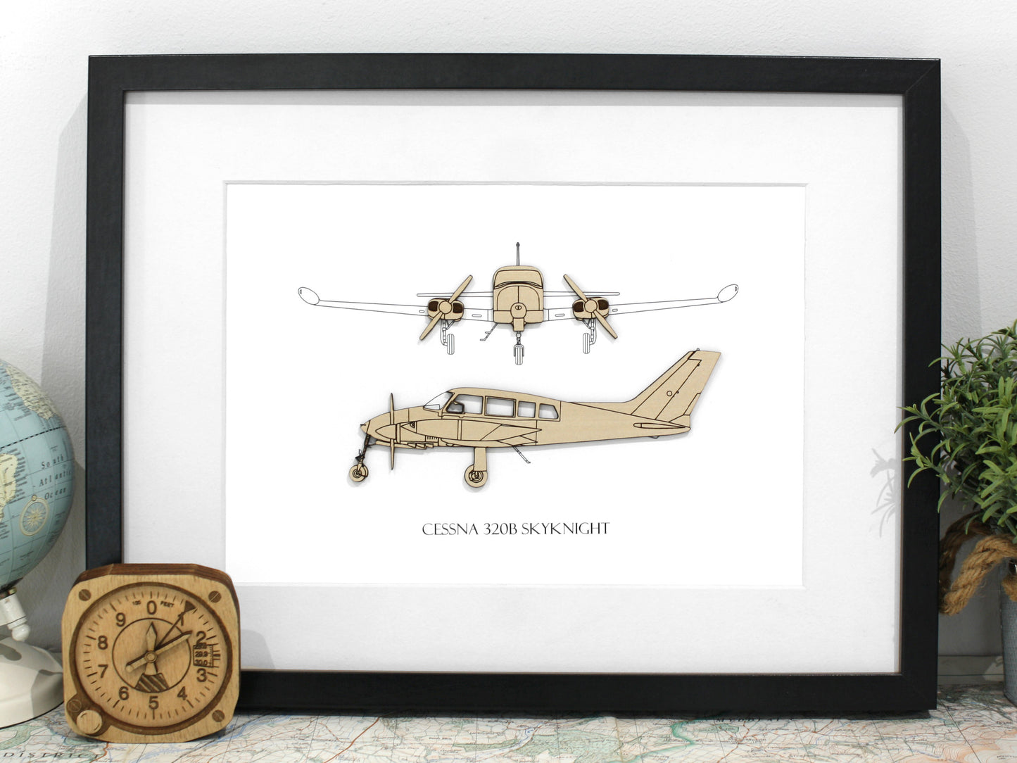 Cessna 320B Skyknight pilot gifts