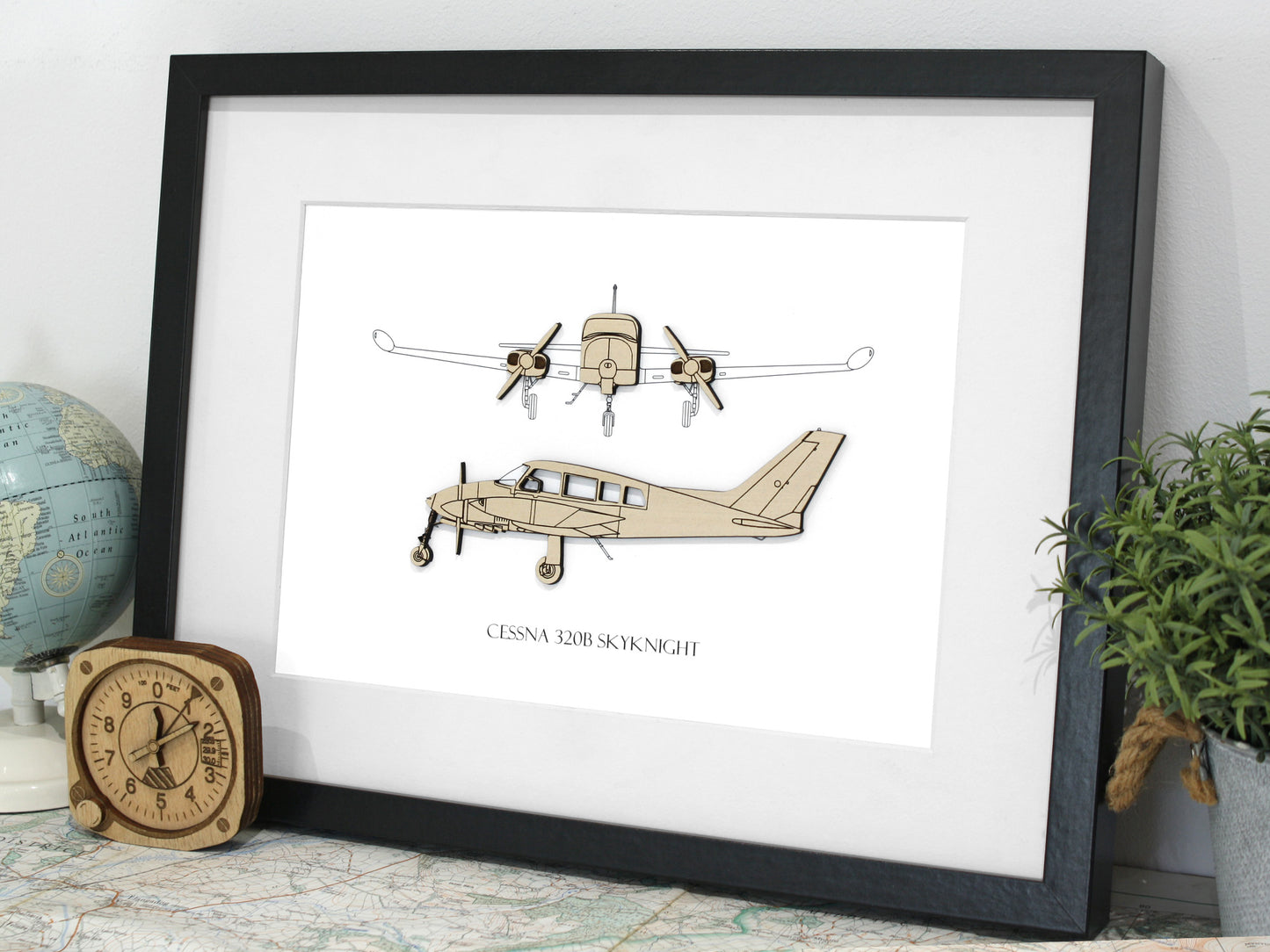 Cessna 320B Skyknight aviation gifts