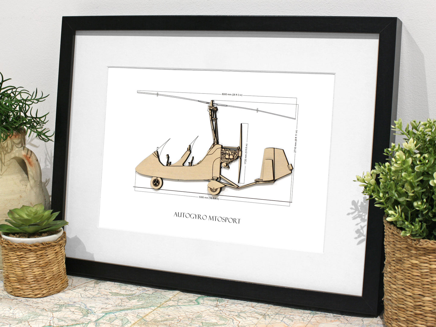 Autogyro MTO Sport aviation decor