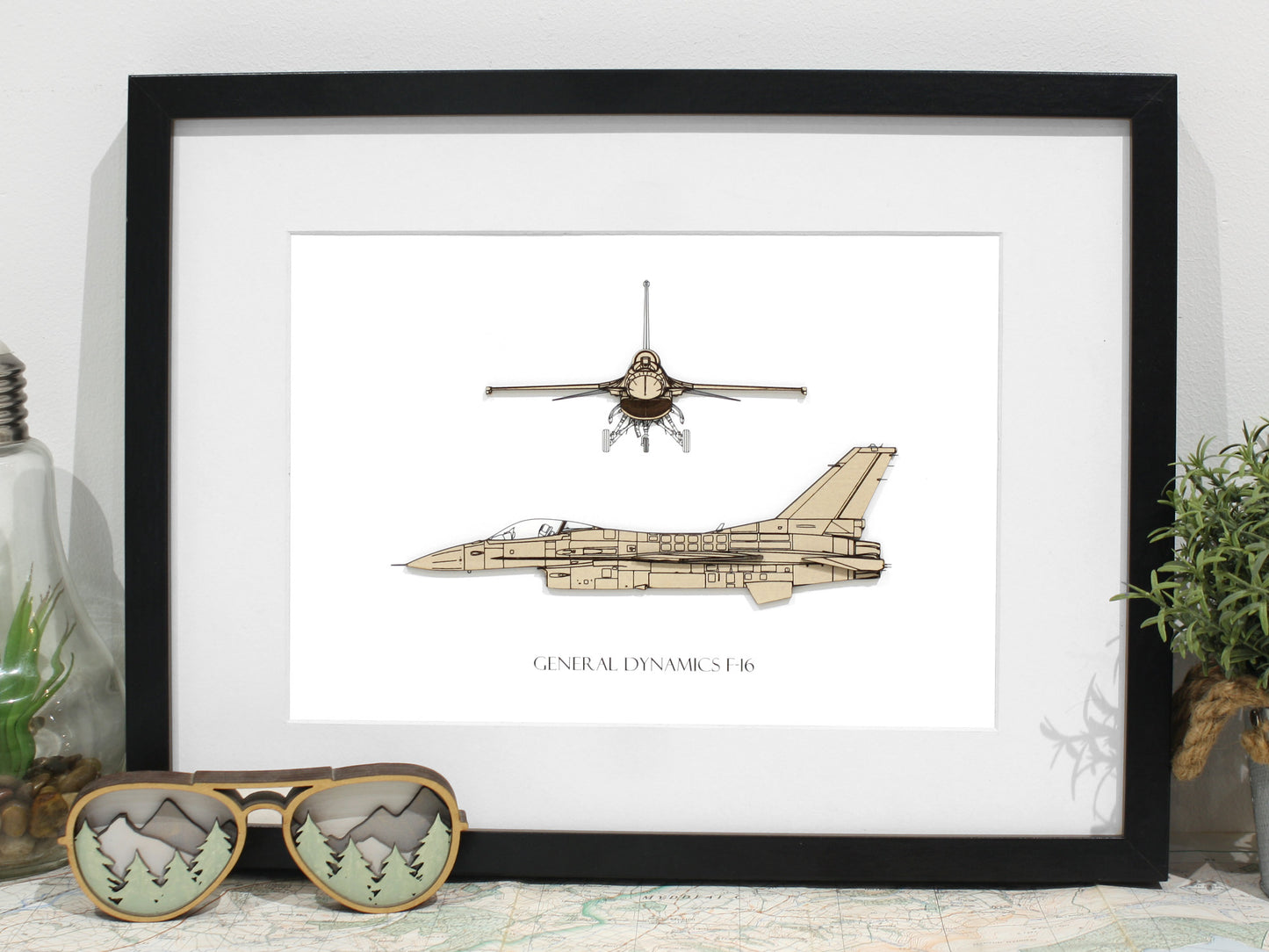 F16 aviation art