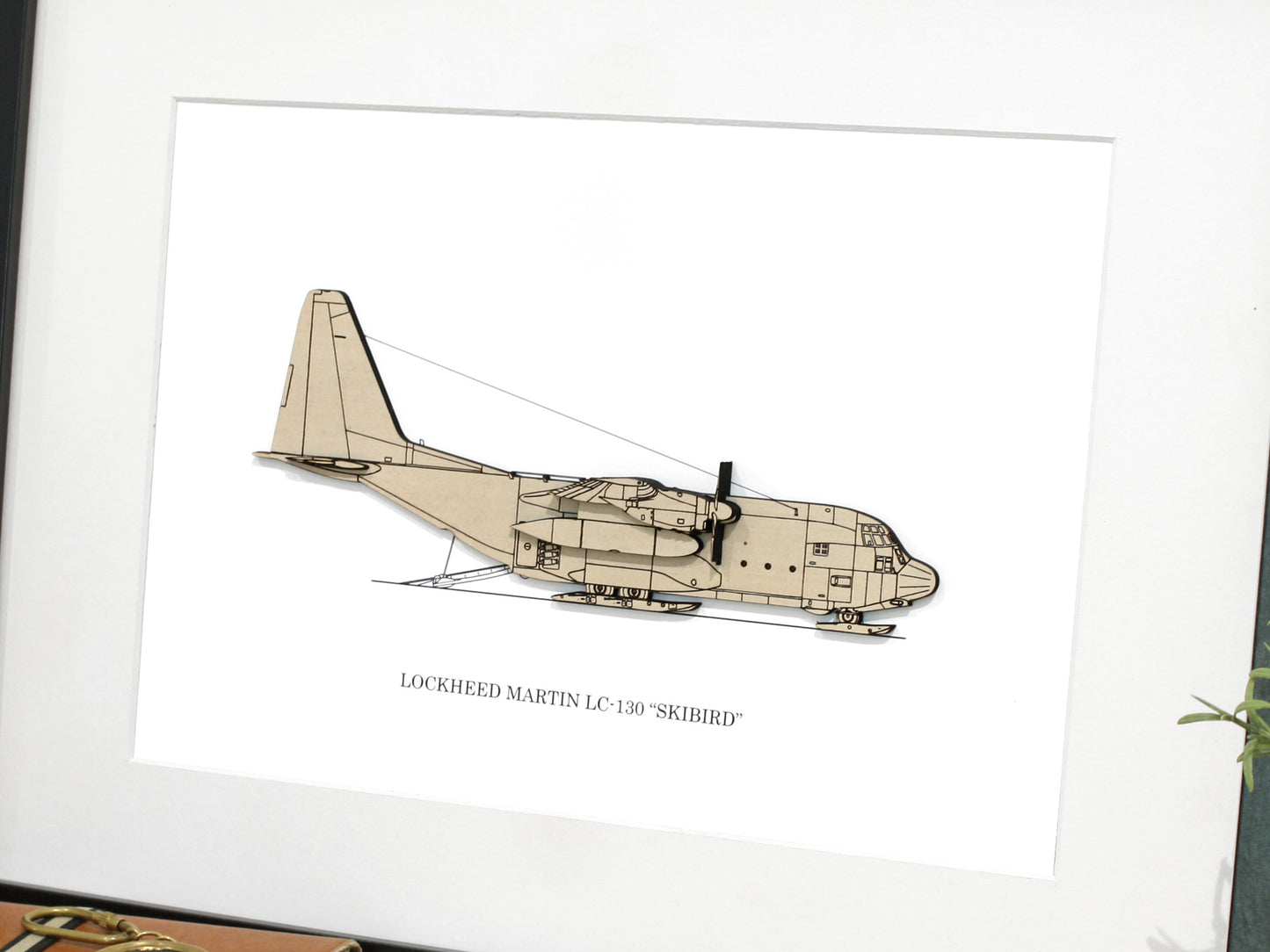 Lockheed LC-130 Skibird aviation art