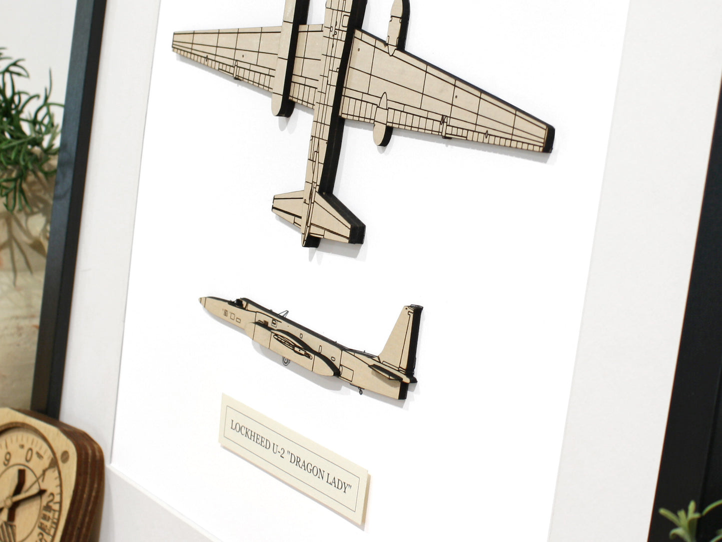 Lockheed U-2 blueprint art