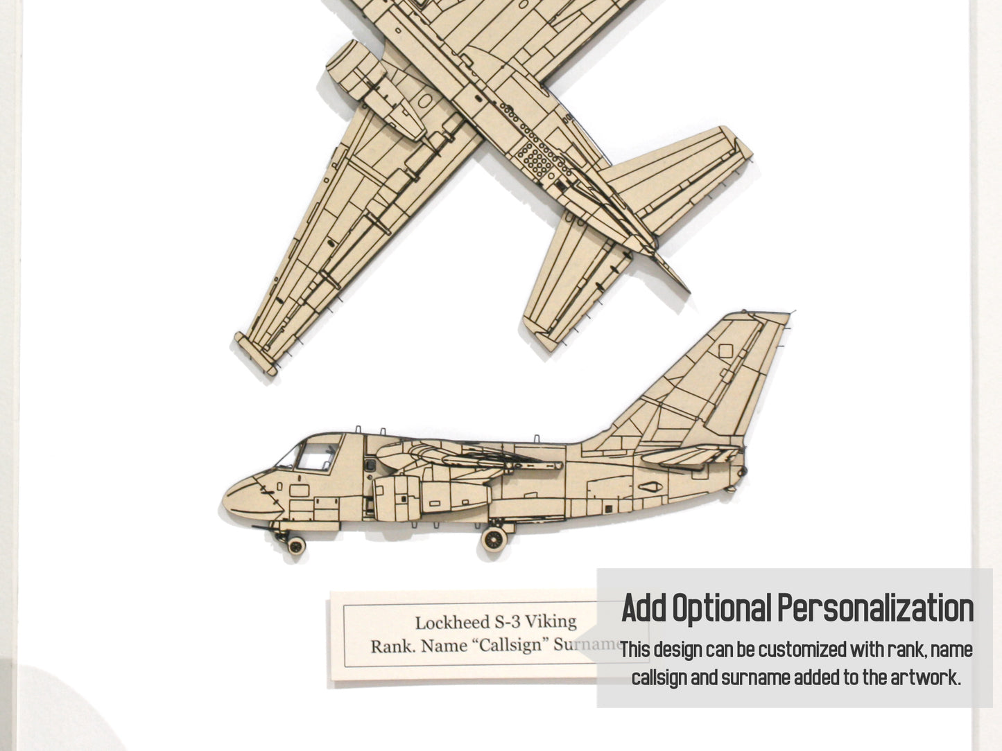 Lockheed S-3 Viking custom aviation gift