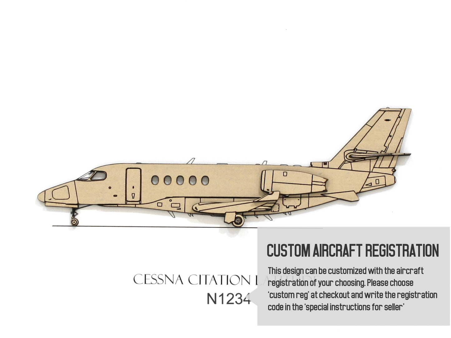 Cessna Citation Latitude aviation art