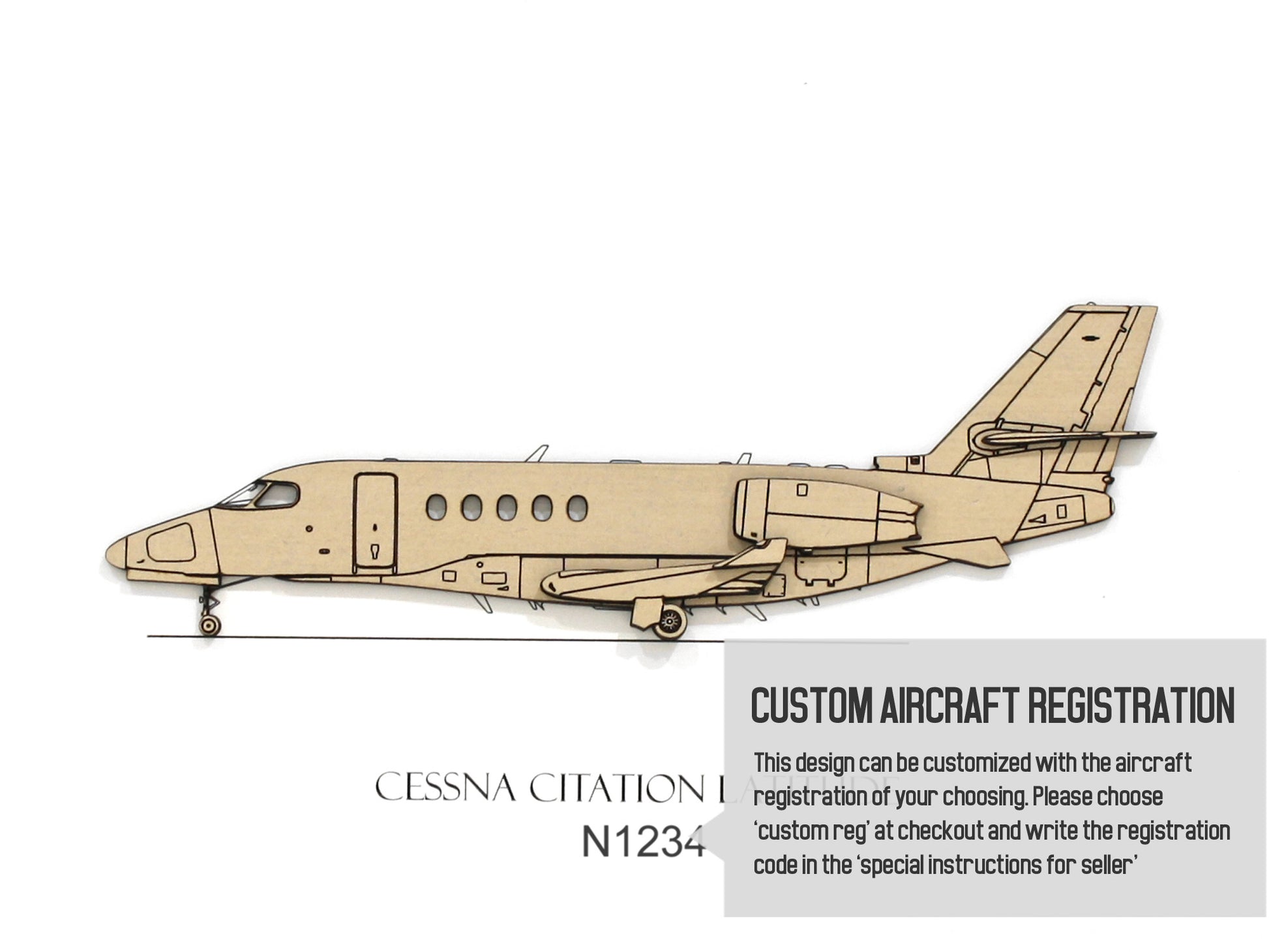 Cessna Citation Latitude aviation art