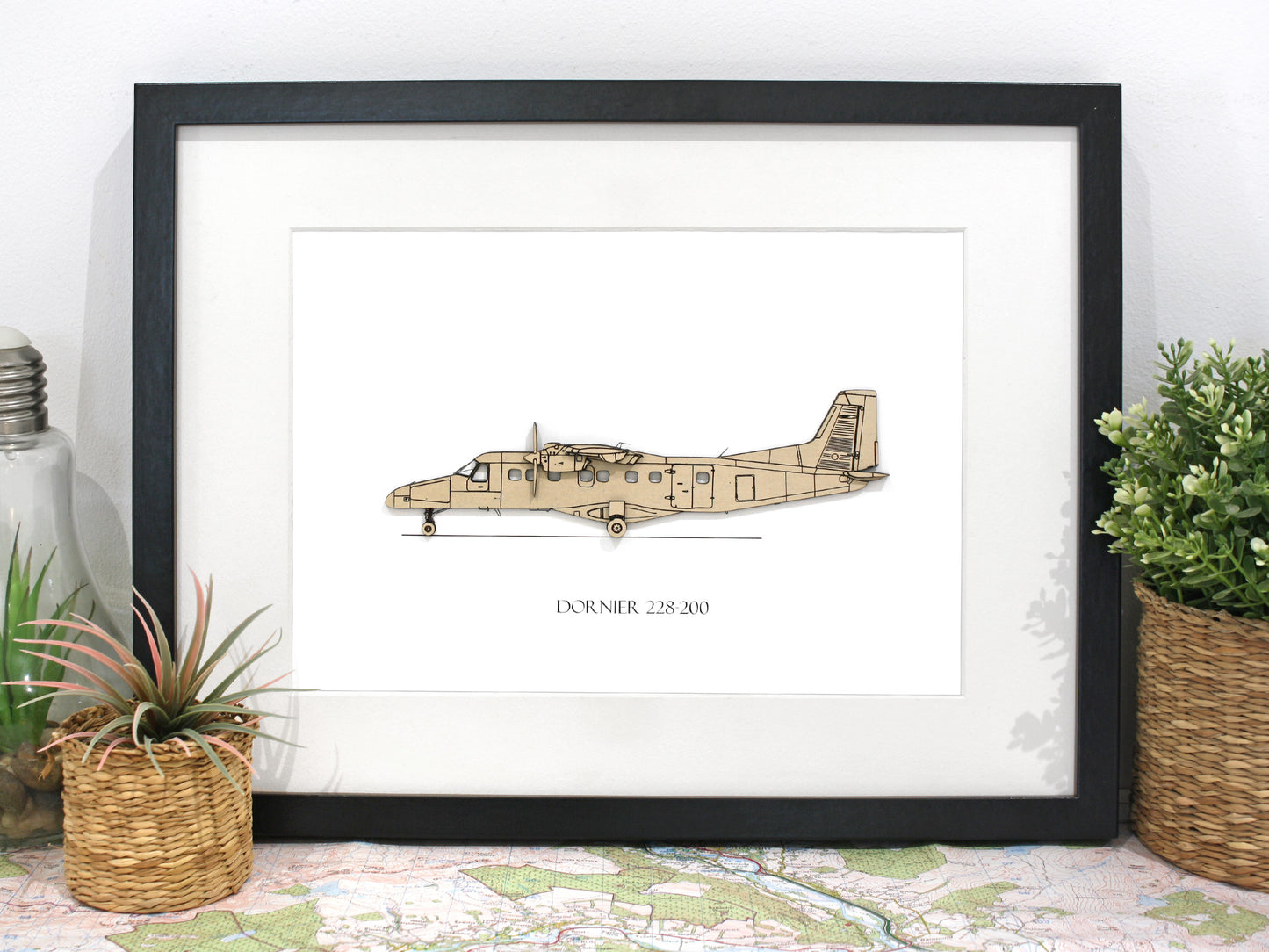 Dornier 228-200 aviation art