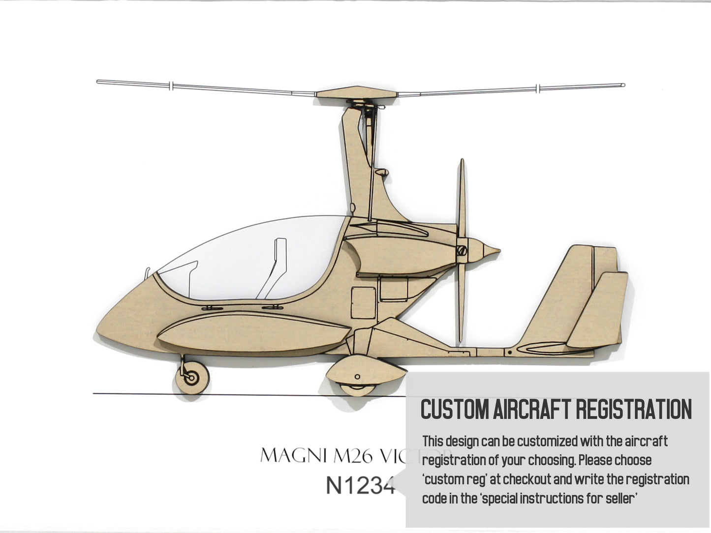 Magni M26 Victor autogyro art