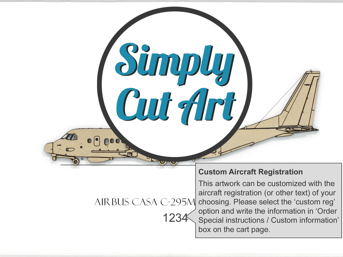 Arte aeronáutico del Airbus CASA C-295 Persuader