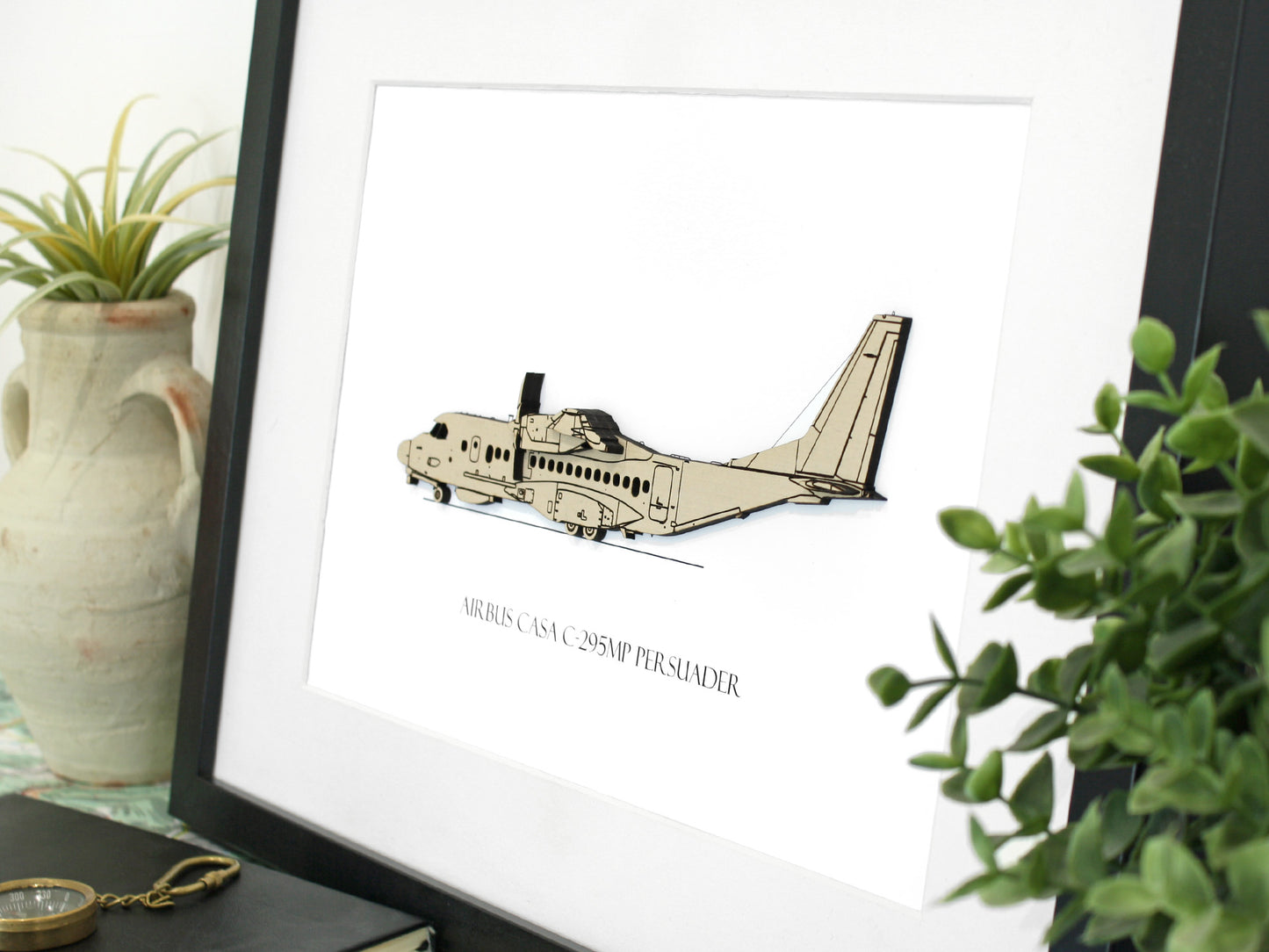 Airbus CASA C-295 Persuader aviation art