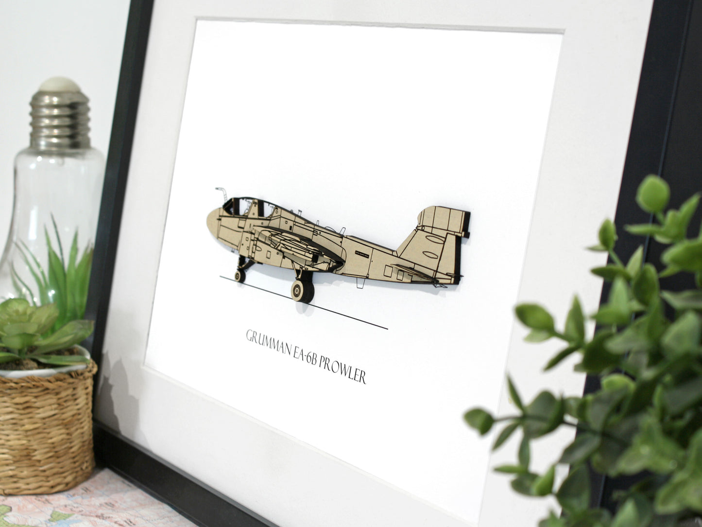 Grumman EA-6B Prowler aviation art