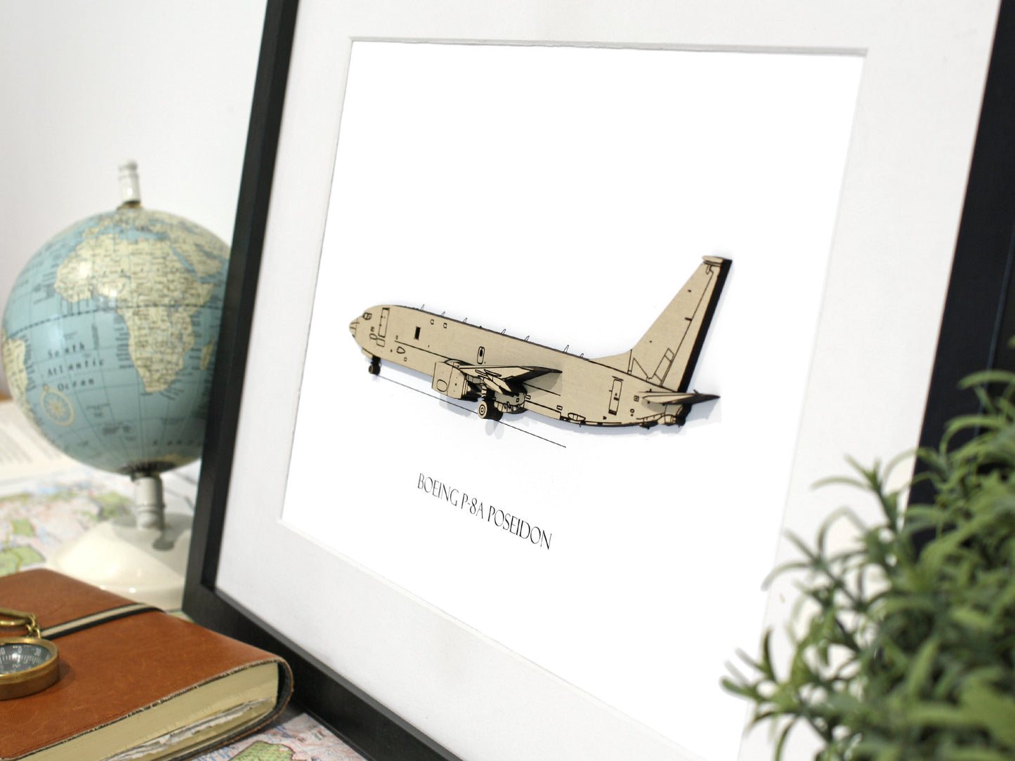 Boeing P-8A Poseidon aviation art