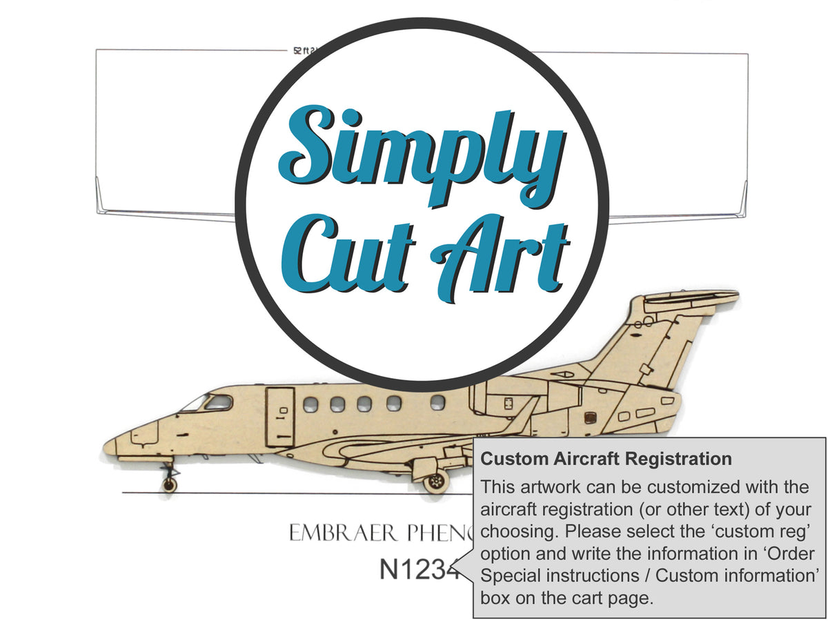 Arte aeronáutico del Embraer Phenom 300
