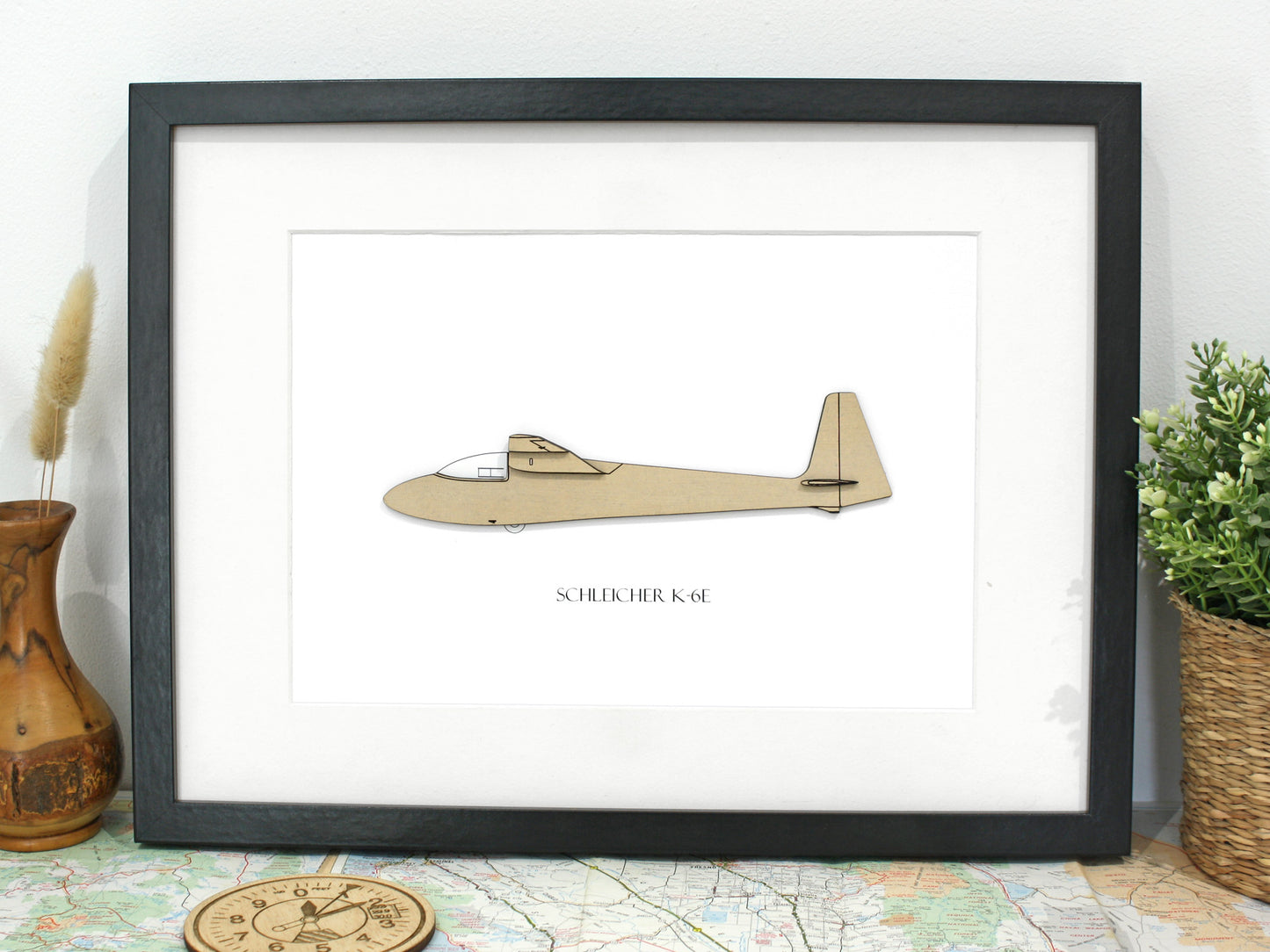 Schleicher K-6E glider pilot gifts