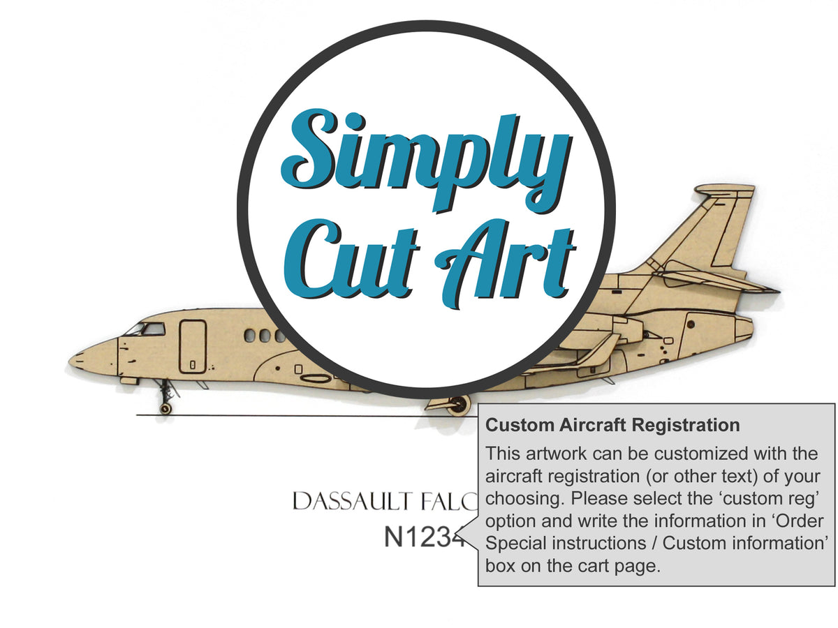 Arte aeronáutico del Dassault Falcon 8X