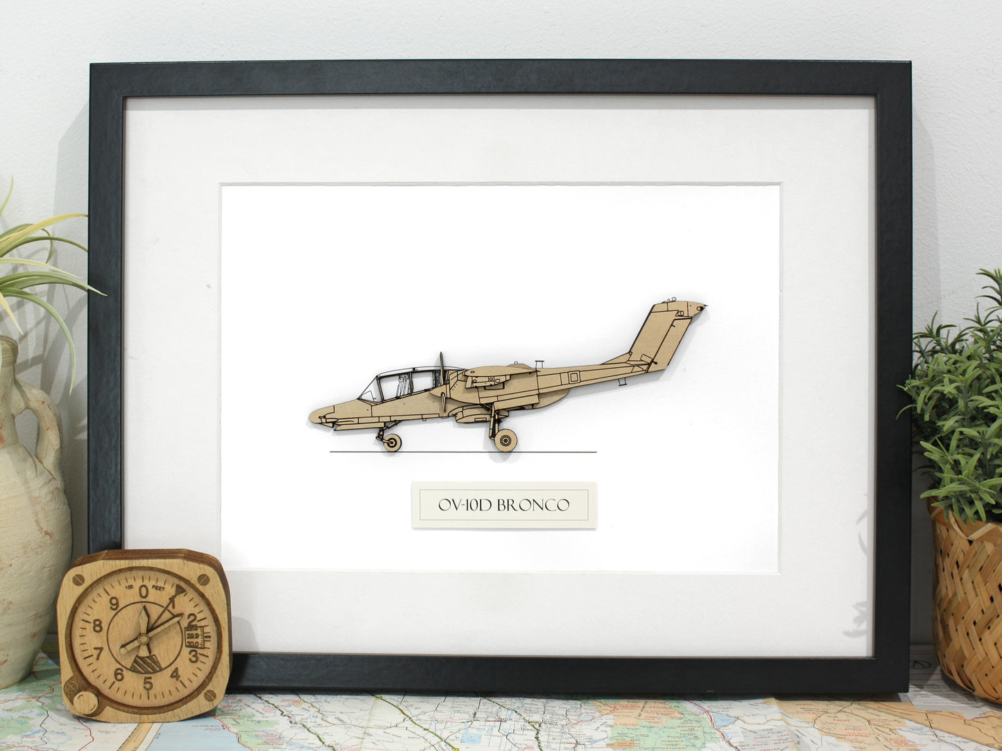 OV-10D Bronco aviation art