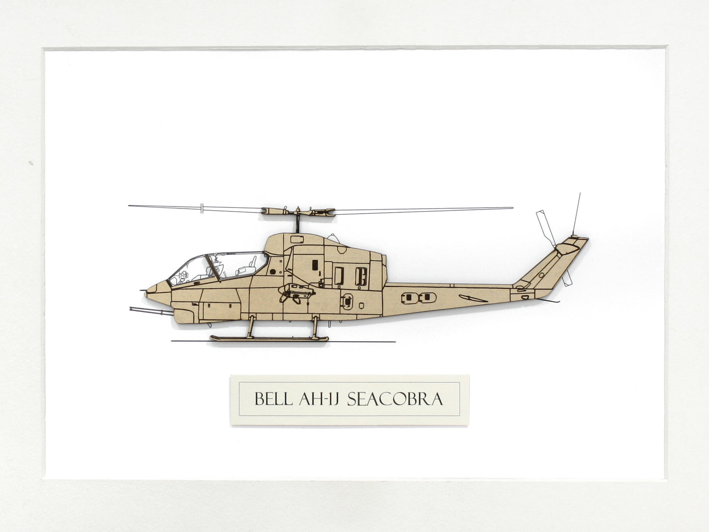 Bell AH-1J SeaCobra helicopter gifts