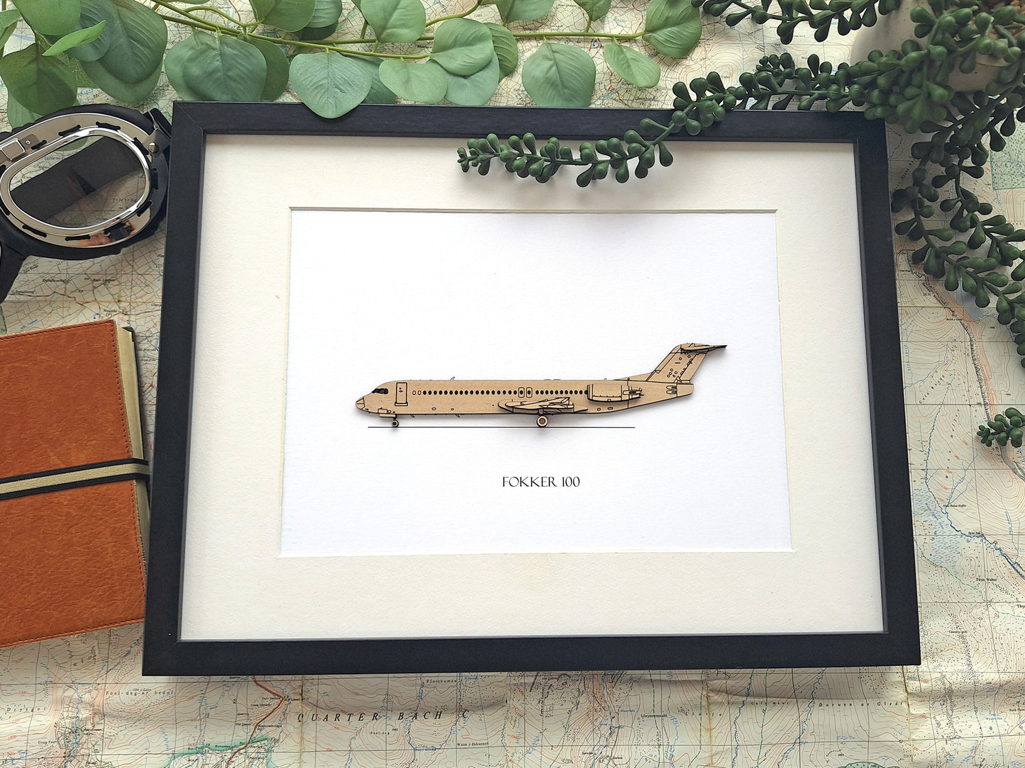 Fokker 100 aviation gift