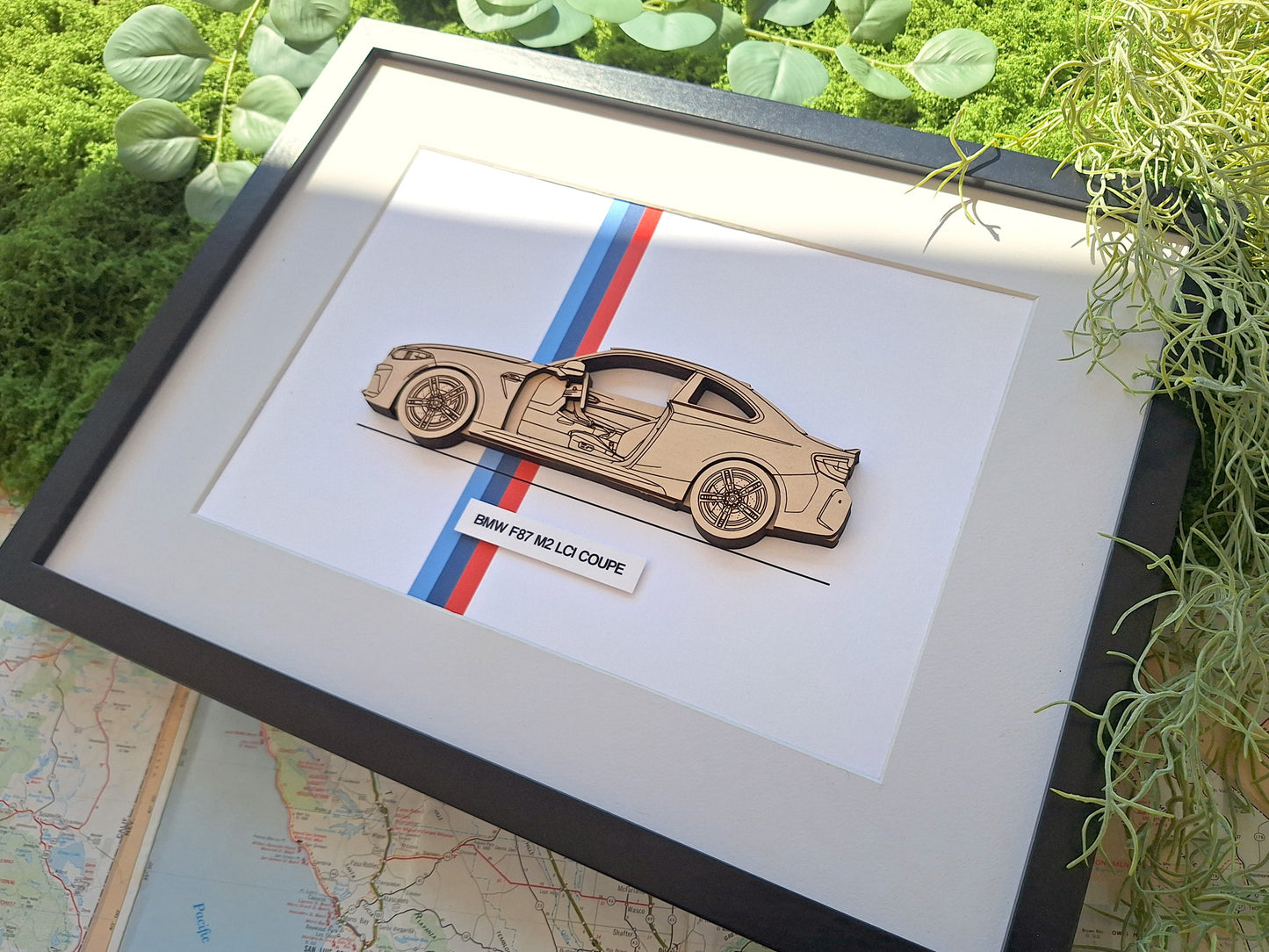 BMW F87 M2 LCI Coupe car art