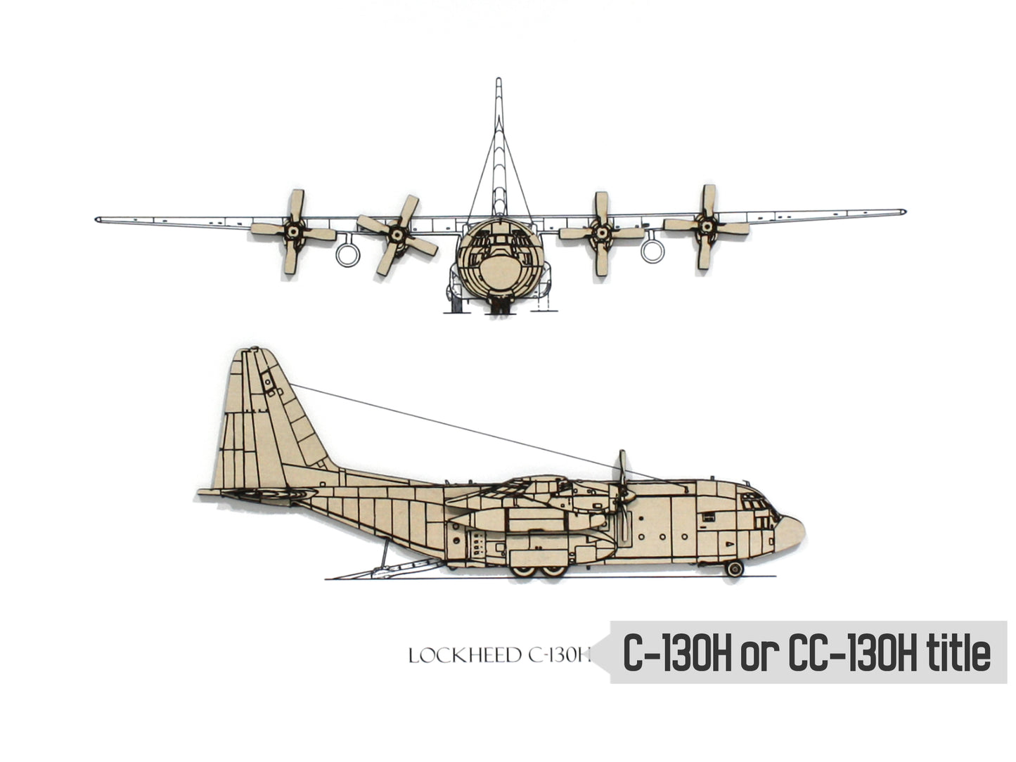 Lockheed CC-130H RCAF aviation art
