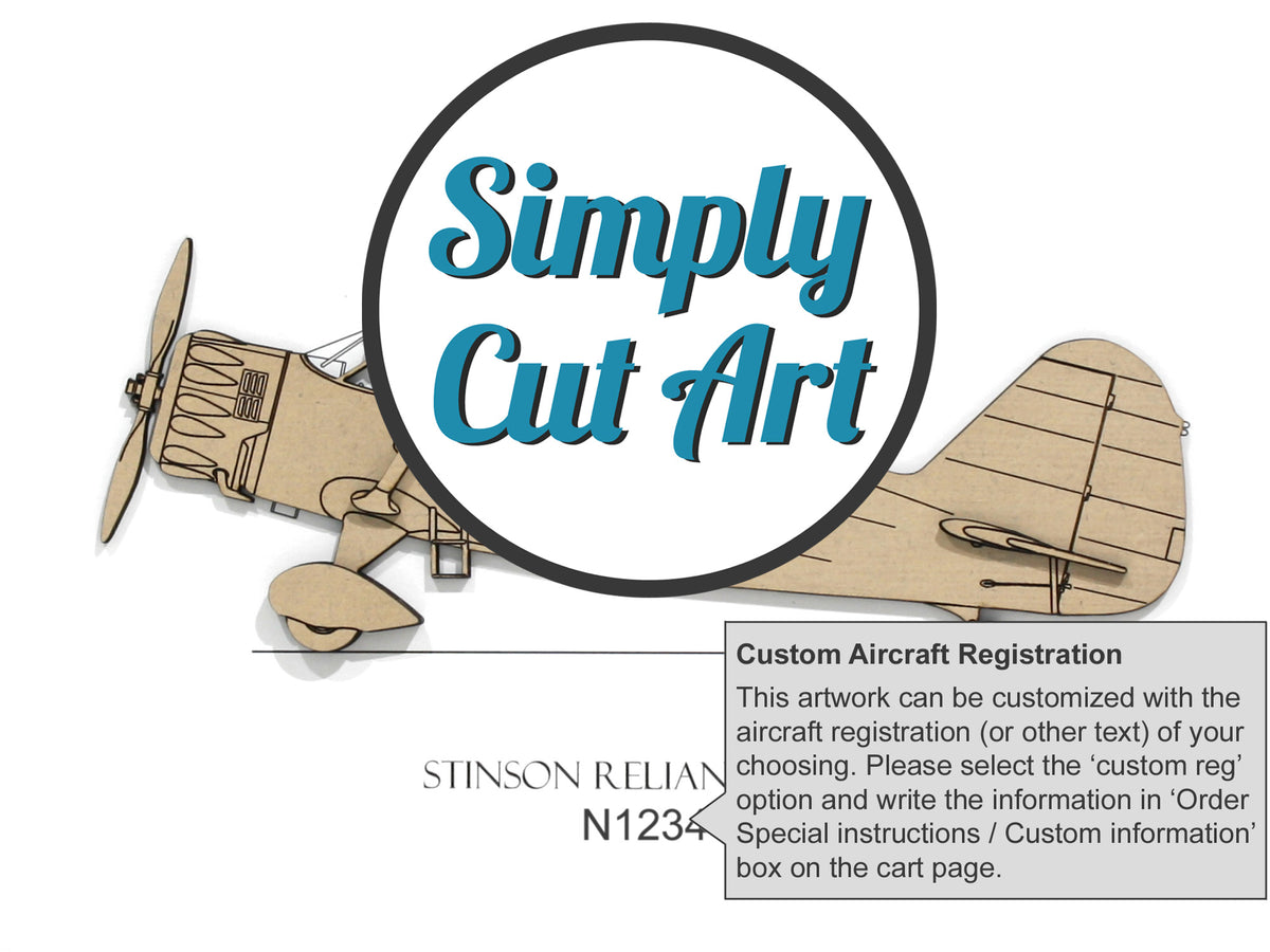 Arte aeronáutico del Stinson Reliant SR9-E