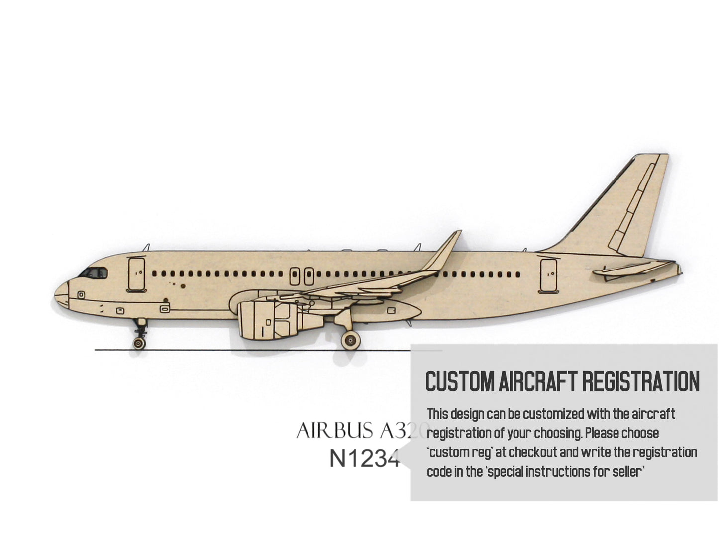 Airbus A320 custom aviation gifts