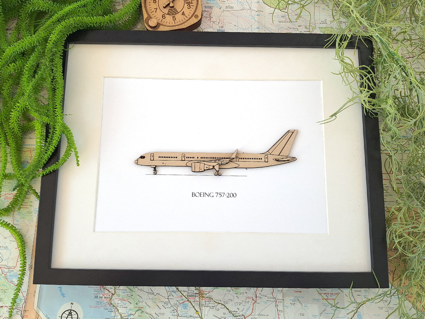 Boeing 757-200 aviation art
